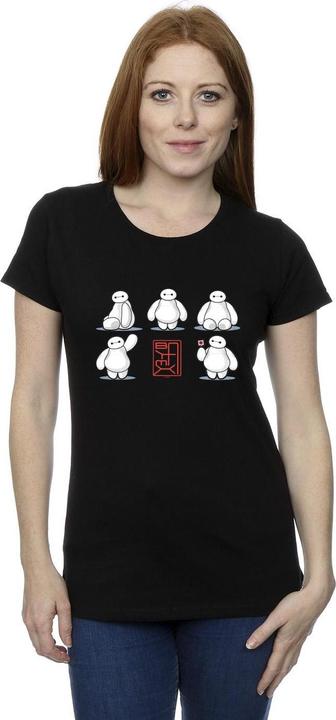 Immagine prodotto Disney Big Hero 6 Baymax Many Poses Maglietta Donna (XL)