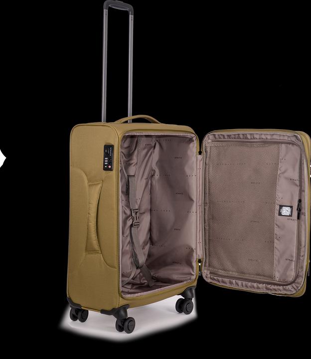 Immagine prodotto Stratic Trolley morbido LIGHT M 65cm cachi (68 l, M (50 - 90l))