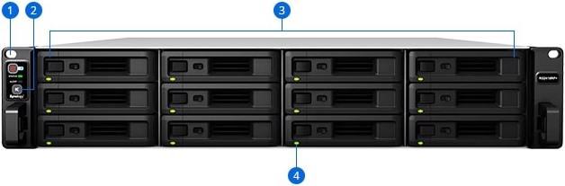 Image du produit Synology Rs2418rp (0 TB)
