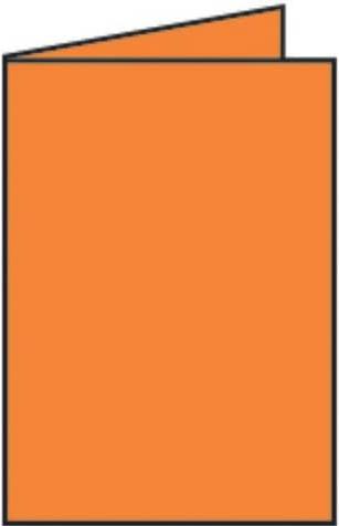 Actual product image Rössler Letter card Paperado B6 HD orange (1 pcs.)
