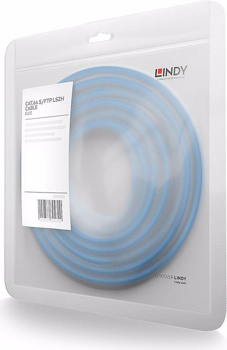 Actual product image Lindy Network cable (LSOH, PiMF, S/FTP, CAT6a, 10 m)