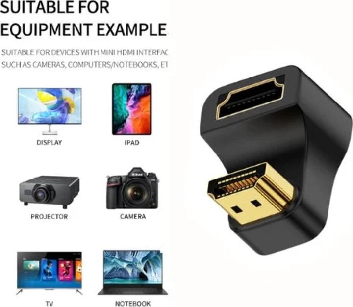 Produktbild PowerGuard HDMI auf HDMI 1.4 180-Grad Winkel U-Form Down Adapter (HDMI)