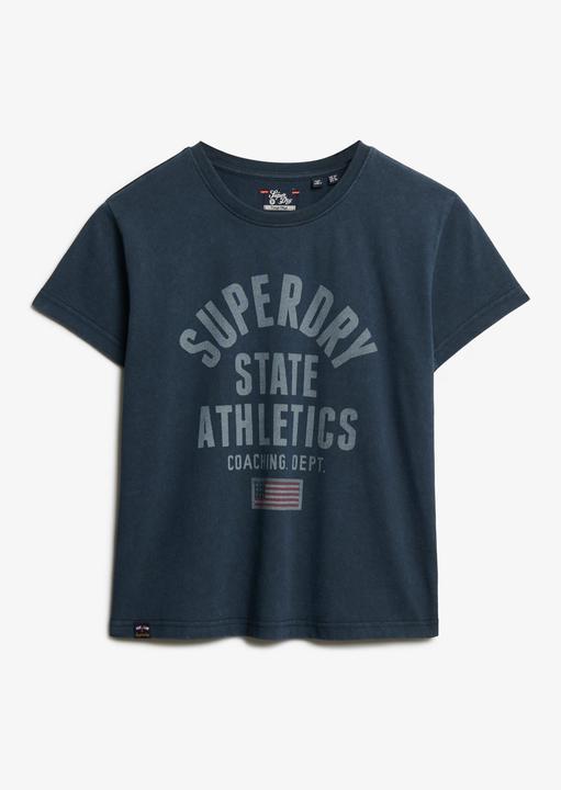 Immagine prodotto Superdry Figurbetontes Athletic T-Shirt mit Grafik (12)