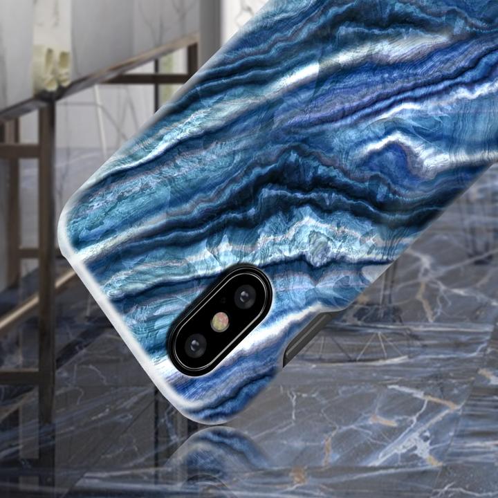 Actual product image iDeal Of Sweden Indigo Swirl (Apple iPhone X, Apple iPhone XS)