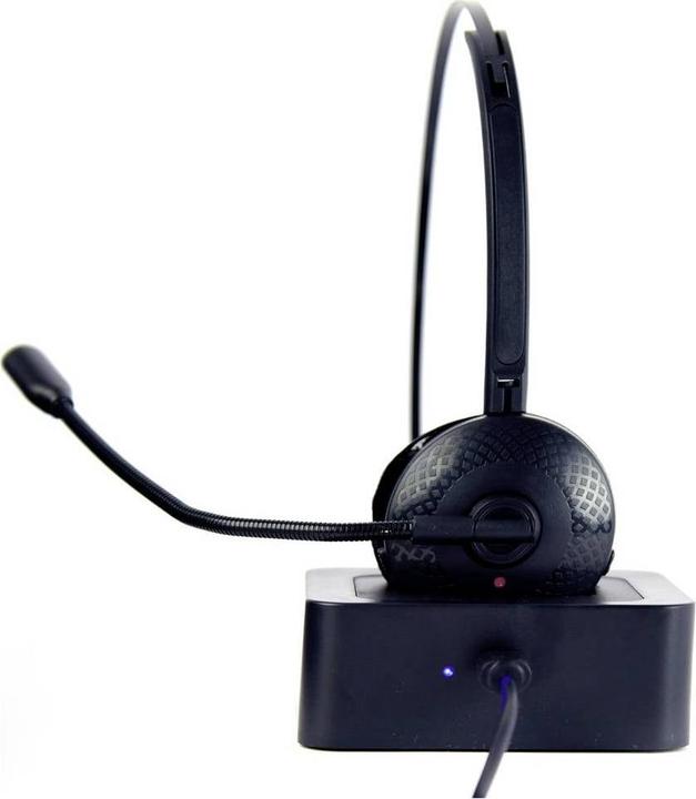 Produktbild Gembird Bluetooth-Callcenter-Headset Mono schwarz (Kabellos, USB-C)