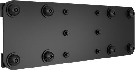 Actual product image Chief Fusion Modular Extrusion FMSHC1 Horizontal Row Connector - Mounting Component (Ex
