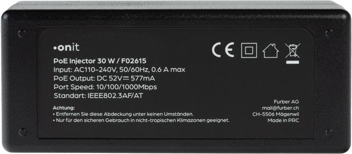 Image du produit Onit Injecteur PoE+ 30 W (802,3at (PoE+), 30 W)