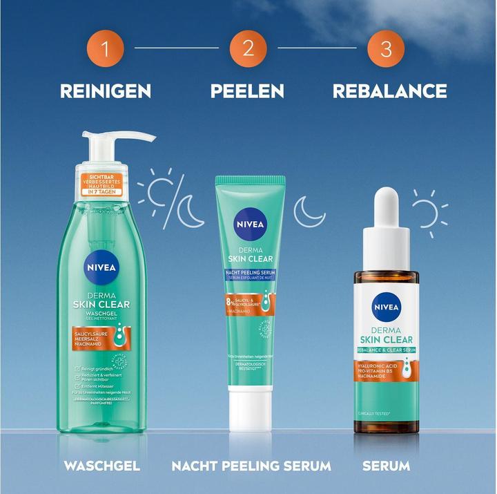 Produktbild NIVEA Derma Skin Clear (Reinigungsgel, 150 ml)
