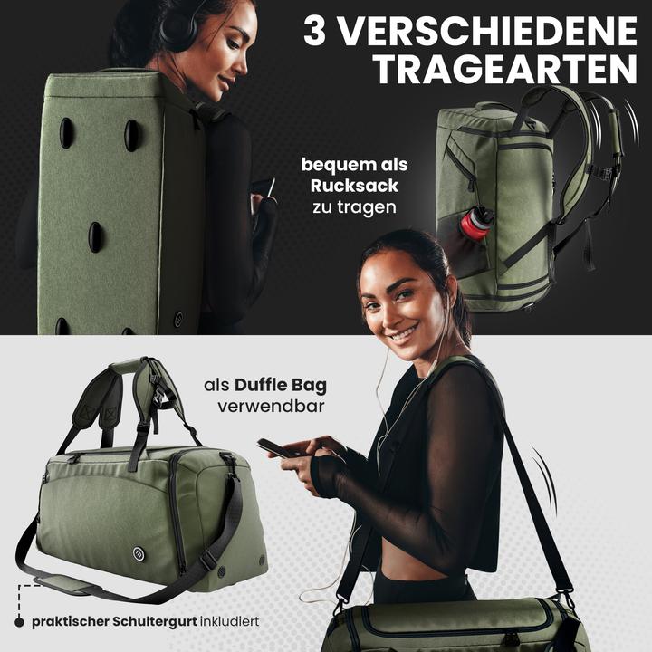 Produktbild BeMaxx Sport-Trainingstasche, 60L, Grun (60 l)