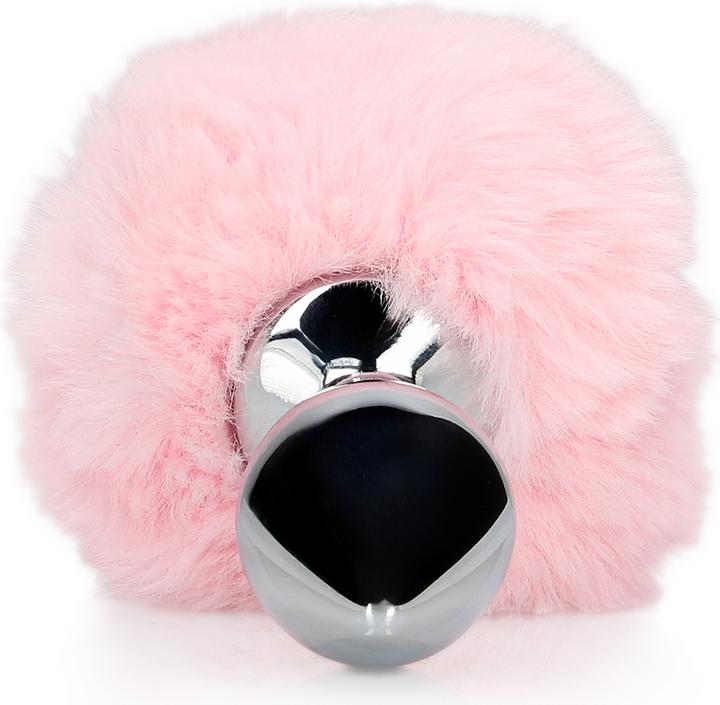 Productafbeelding Ouch! Konijnenstaart met metalen buttplug