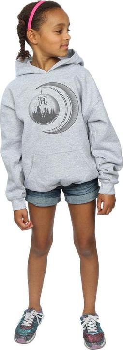 Produktbild Hogwarts Moon Kapuzenpullover Mädchen (140, 146)