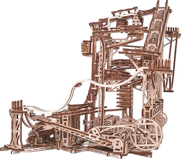 Produktbild Wood Trick Spiral Kugelbahn - 3D Holzbausatz