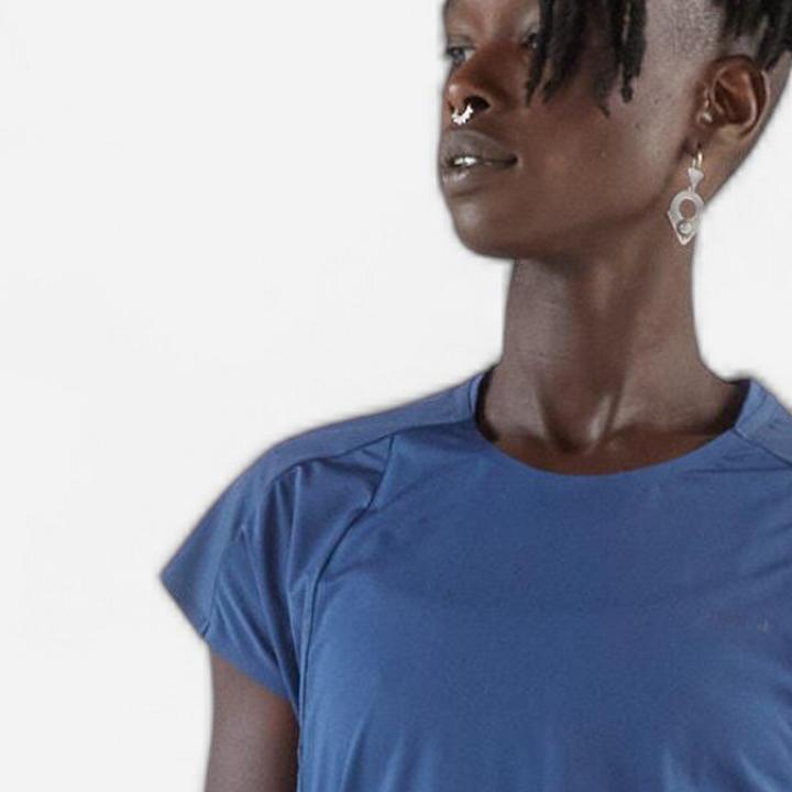 Image du produit Kiprun T-shirt de Running léger Femme - Run 900 Light bleu marine (S)