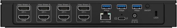 Image du produit Icy Box 17-in-1 DisplayLink (USB-C, 17 Ports)