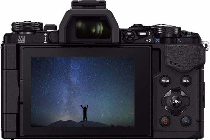 Image du produit Olympus E-M5 Mark II Power Kit avec batterie HLD-8 incluse (12 - 40 mm, 16.10 Mpx, Micro Four Thirds)