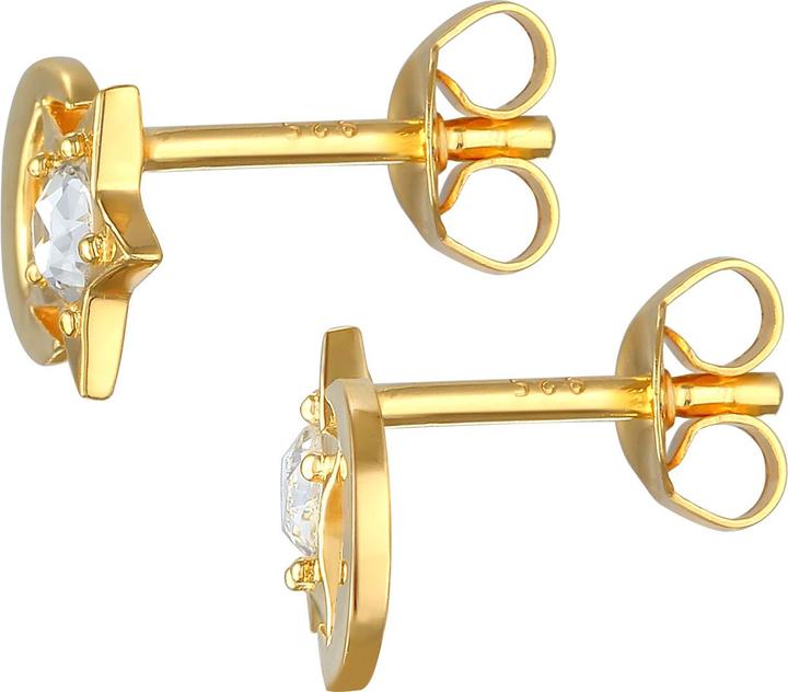 Immagine prodotto Elli Astro, Mezzaluna, Stelle (Argento 925, Cristallo di vetro)