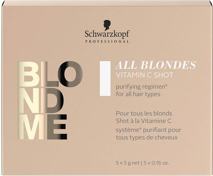 Actual product image Schwarzkopf Blondme - All Blondes Detox Vitamin C Shots (25 ml)