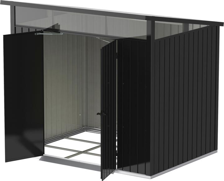 Actual product image Tepro Palladium shed 8x6, anthracite