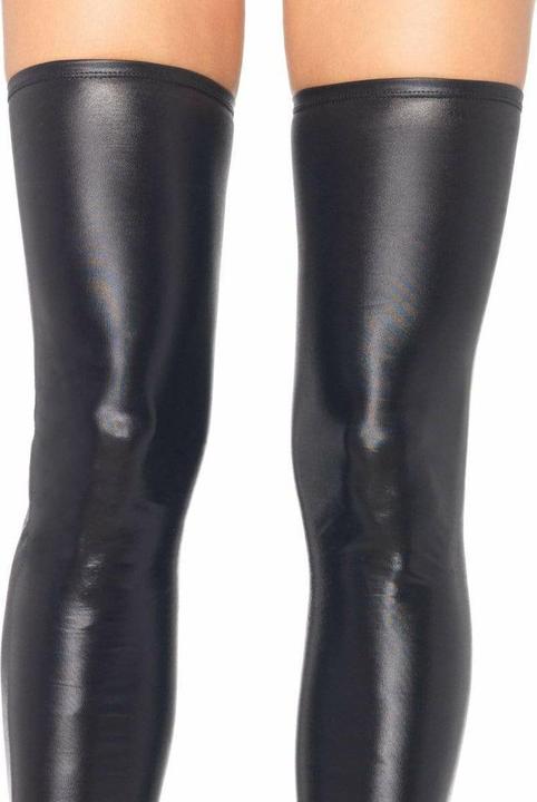 Immagine prodotto Leg Avenue Wet-Look Thigh Highs (M, L)
