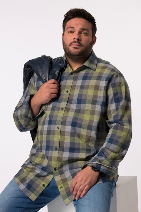 Produktbild Men+ Karohemd, Langarm, Kentkragen, Comfort Fit (XL)