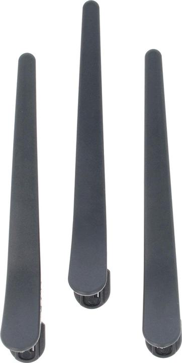 Image du produit Parsa Beauty Clips à cheveux Parsa, gris (3 pcs)