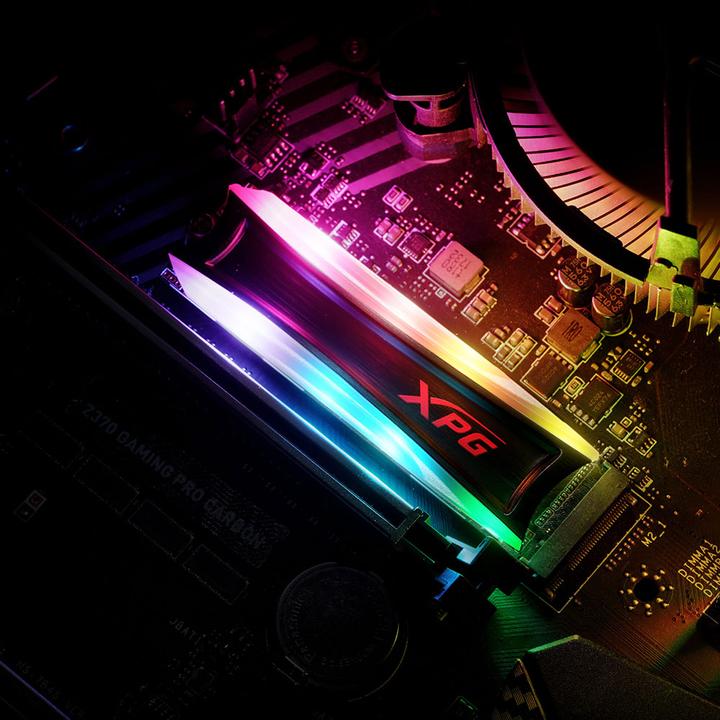 Actual product image Adata XPG Spectrix S40G (512 GB, M.2 2280)