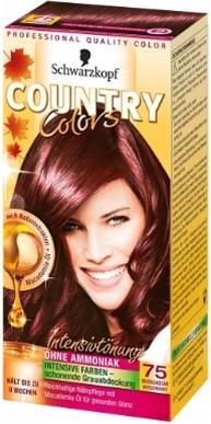 Schwarzkopf Colorant capillaire Country Colors 75 Madagascar - 1 pièce (75 Noir rouge de Madagascar)