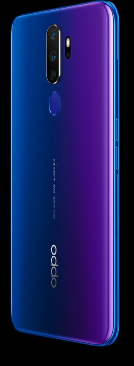 Produktbild OPPO A9 (2020) (128 GB, Space Purple, 6.50", Dual SIM + SD, 48 Mpx, 4G)