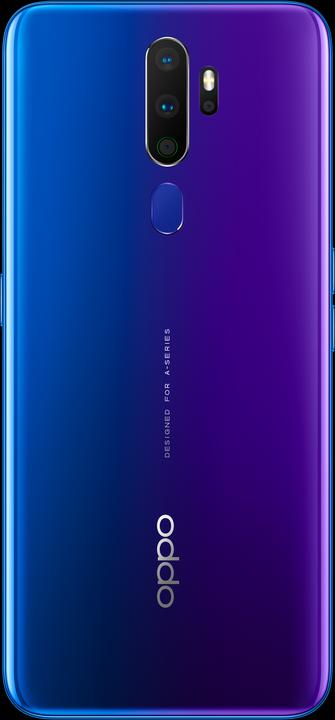 Produktbild OPPO A9 (2020) (128 GB, Space Purple, 6.50", Dual SIM + SD, 48 Mpx, 4G)