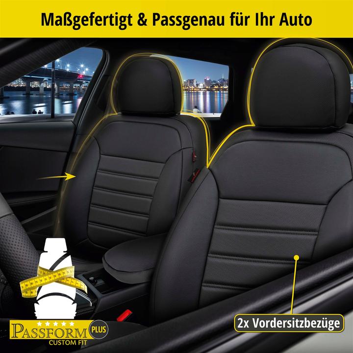 Produktbild Walser Sitzbezug für Dacia Duster (HS) 04/2010-01/2018, 2 Einzelsitzbezüge