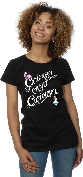 Produktbild Alice In Wonderland Curiouser And Curiouser TShirt (L)
