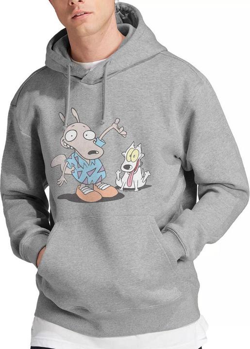 Immagine prodotto Rocko´s Modern Life Rocko's Modern Life Felpa con Cappuccio Rocko e Spunky Uomo (S)