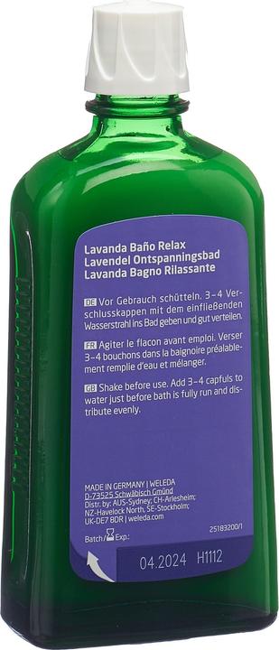 Weleda Lavender relaxing bath (200 ml, Bath oil)