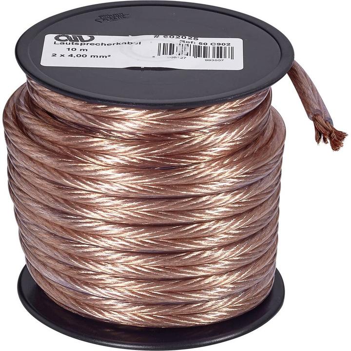 Produktbild AIV Lautsprecherkabel Extra Quality, abgepackt (10 m, 4 mm²)