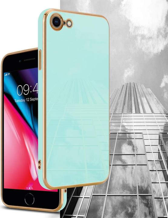 Actual product image Cadorabo Case for Apple iPhone 7 / 7S / 8 / SE 2020 in TPU with camera protection LM130 Style (Apple iPhone 7, Apple iPhone SE (2nd Gen))