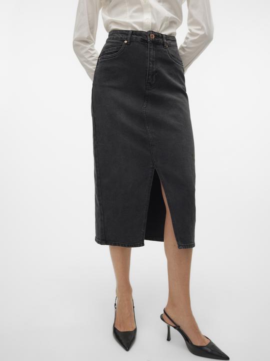 Produktbild Vero Moda VMVERI HR CALF DENIM SKIRT Jeansrock (XL)