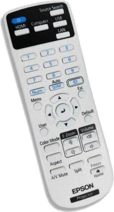 Actual product image Epson Remote for EB-1485 and EB-992F (Remote control)