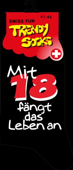 Trendcompany Socken 18. Geburtstag (41 - 46)