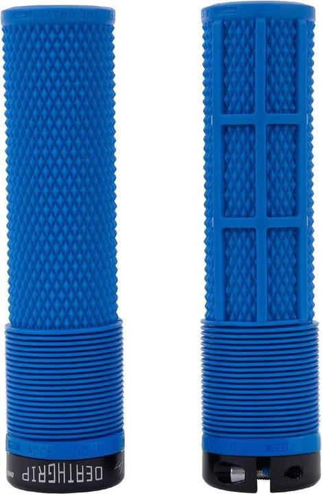 Actual product image DMR Brendog Death Grip, thin version (29.8 mm), soft compound (20A Kraton). Royal Blue.