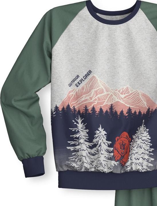 Actual product image Calida Kids Outdoor Bündchen-Pyjama (164)