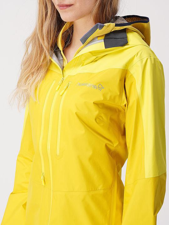 Produktbild Norrøna Kurtka damska Norrona Falketind Gore-Tex Paclite Jacket - blazing yellow/sulphur (S)
