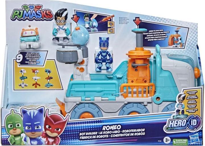 Actual product image Hasbro Pj Masks Romeo'S Bot Builder Playset