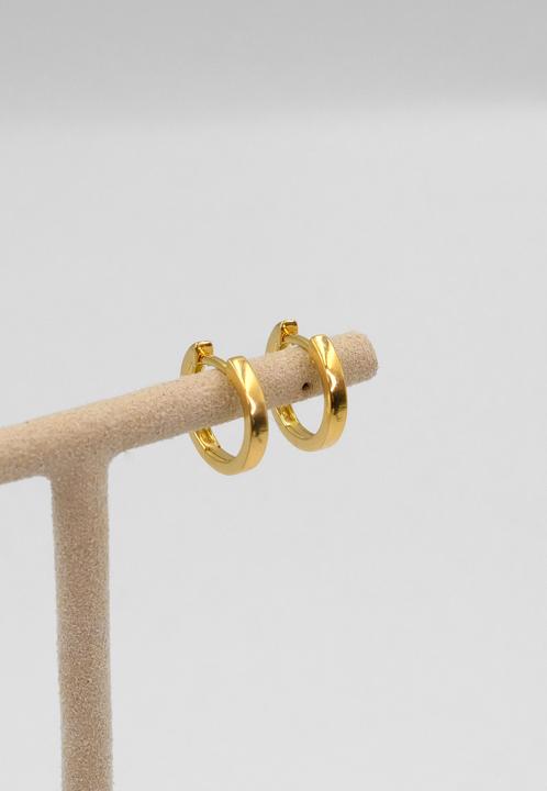 Produktbild Muau Creolen (750/18 K Gelbgold)