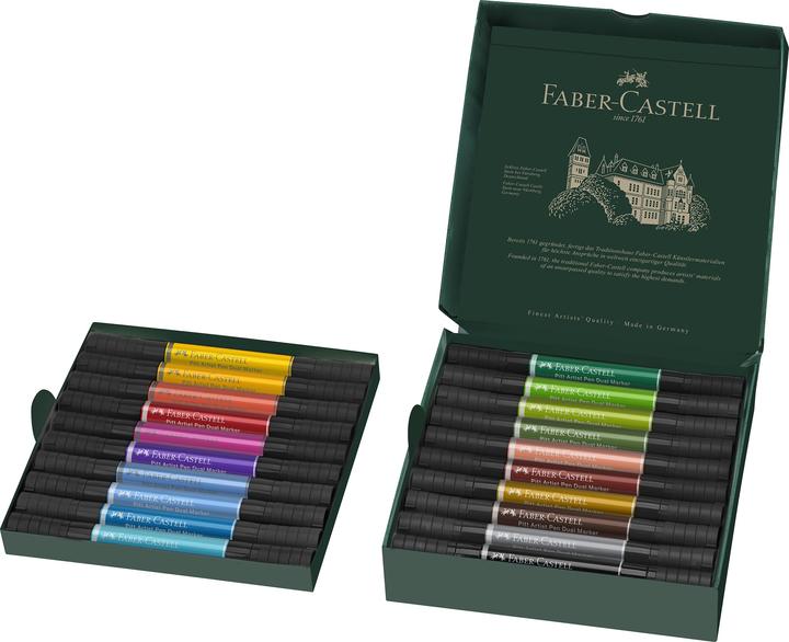 Produktbild Faber-Castell Tuschestift (Mehrfarbig, 20 x)