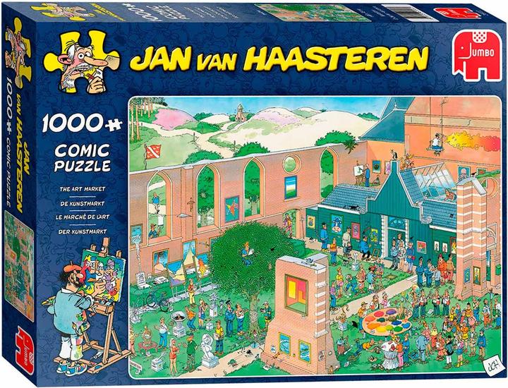Produktbild Jumbo Jan van Haasteren - Der Kunstmarkt (1000 Teile)