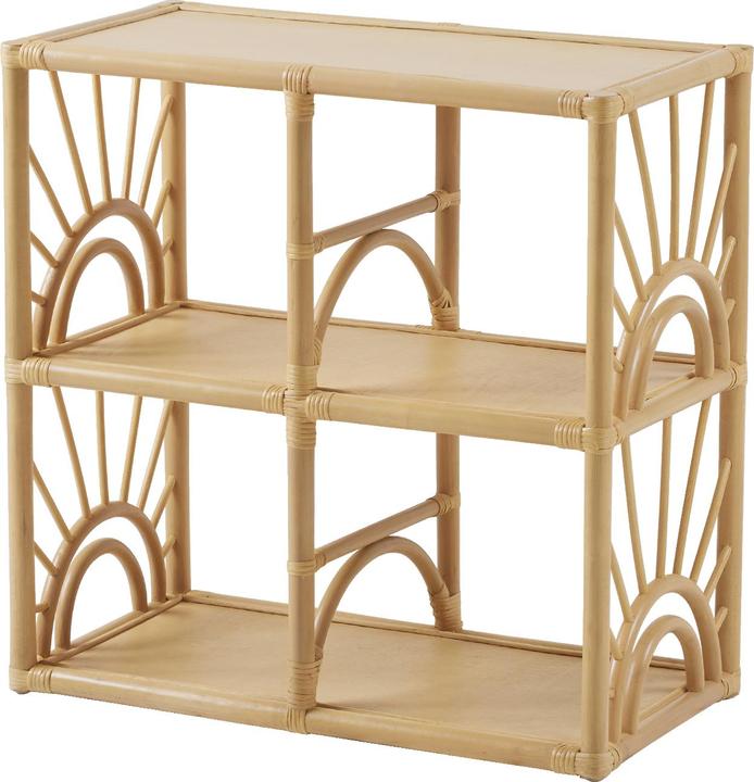 Produktbild Vertbaudet Kinderzimmer Regal SONNENSCHEIN aus Rattan, 4 Fächer