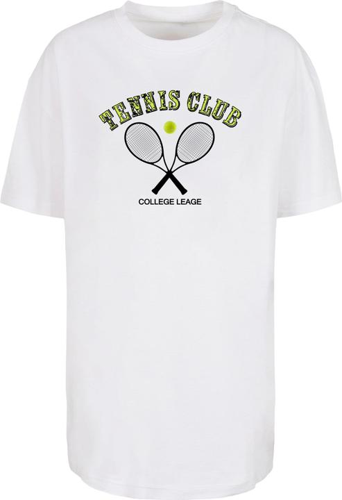Actual product image Merchcode Ladies Tennis Club Boyfriend Tee - 118555 (3XL)