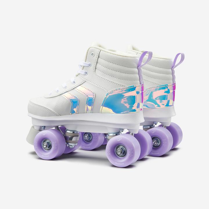 Produktbild Oxelo Rollschuhe - Quad 100 lila (35)