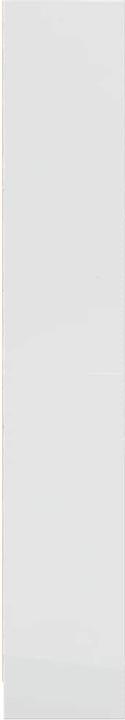 Produktbild VidaXL Bücherregal Hochglanz-Weiss 60x24x143 cm Holzwerkstoff (60 x 24 x 143 cm)