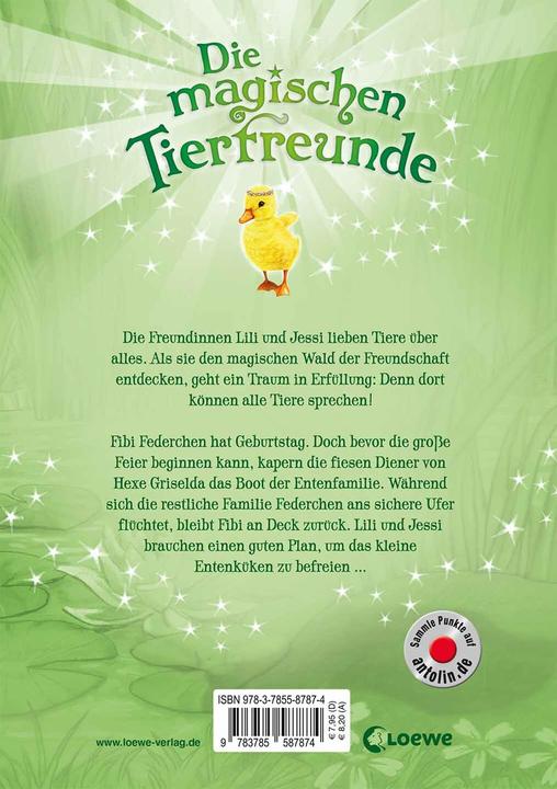 Image du produit Die magischen Tierfreunde - Fibi Federchen ganz allein (Allemand, Prairies Daisy Meadows, 2017)